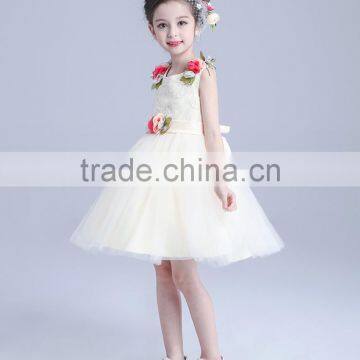 2017 Sun Dresses Summer Flowers Beach Dress photo-3