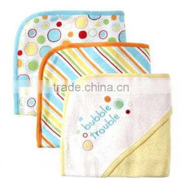 Trade Assurance Applique Cotton Terry Swaddle Baby Blanket With Embroider-elephant photo-6