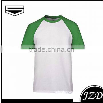 China Manufacturer Custom Cotton/polyester Mens Joint Raglan Sleeve t Shirt OEM Hight Quality photo-4