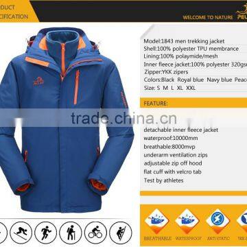 Fashionable Outdoor Men's Waterproof Jacket