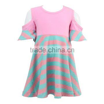 New Girls Kids Dress Striped Casual Children Dress baby girls dress