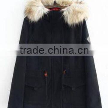 Runwaylover EY0986C Fashion Woman Clothes Fur Collar Women Winter Thick Padded Parka Jacket photo-3