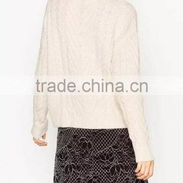 Runwaylover 2017 Latest Elegant Women Winter Clothes Warm Knitting Wool Pullover Sweaters photo-2