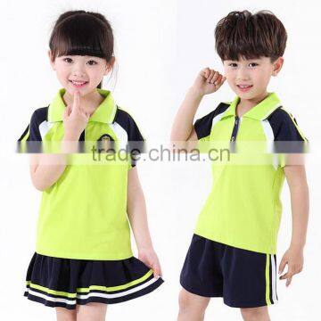 Custom Childrens Schoolwear Simple Pattern School Uniform Shorts for Small Children photo-2