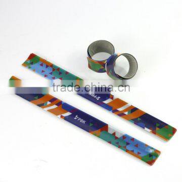 Colorful PVC Reflect Slap Bracelet China Factory Slap Band photo-6
