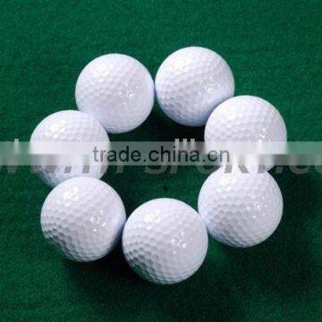 Short distance golf ball white plain color