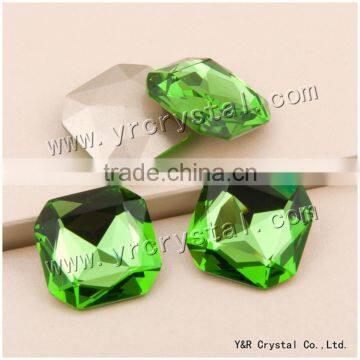 4675 Peridot Crystal Beads 23*23mm Jewellery Making Materials Beads