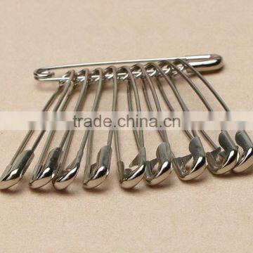 high quality Factory Supply#0 #1 #2 #3 #4 Nickel Steel Safety Pin For Sewing