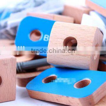 Wood DIY Assembly Helicopter Toy Wooden Educational Toys for Kids photo-3