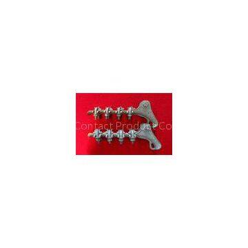 Malleable Iron Bolt Type NLD Strain Clamp , Galvanized Tension Clamp For Wire