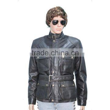 Brown Leather Jacket photo-5