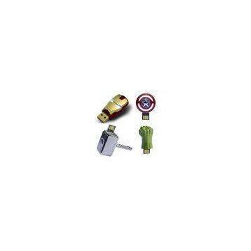 Ironman Customized USB Flash Drive , The Avengers USB Flash Memory Sticks