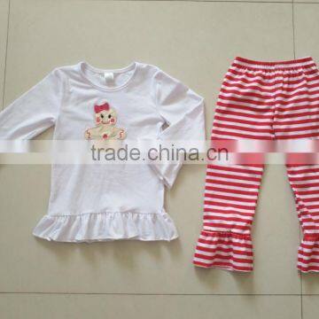 Factory Price Printed Icing Ruffle Custom Wholesale Kids Wear
