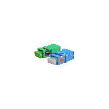 SC Shuttered Optical Fiber Adapter Zirconia Ceramic Sleeve For Local Area Networks