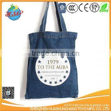 wholesale blank jeans shopping bag