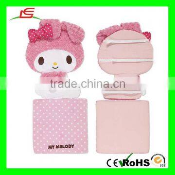 Pink Cat Japanese Anime Car Seat Cover