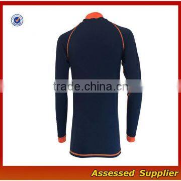 Hot Sale Sportswear Manufacturer Mens Compression Long Sleeve Rush Guard/Swim Shirt/Sun Protective Wholesale---AMY164284 photo-4