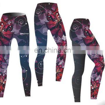 Custom sublimation hot selling coolmax running pants