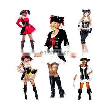 High quality Carnival Costume adult cartoon women priate costume AGC064