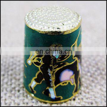 Chinese Vintage Cloisonne Enamel Tunisie Camel Thimble CTGY040-3 photo-6