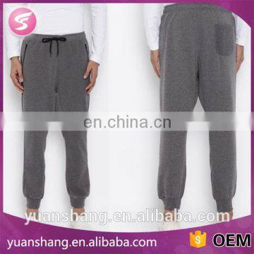 Wholesale 2017 popular latest style spring grey sweat pants