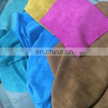Suede Leather for Shoes/Hand Bag/ Garments/Upholstery photo-2