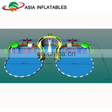 Giant inflatable floating water park inflatable water sports aqua park promote