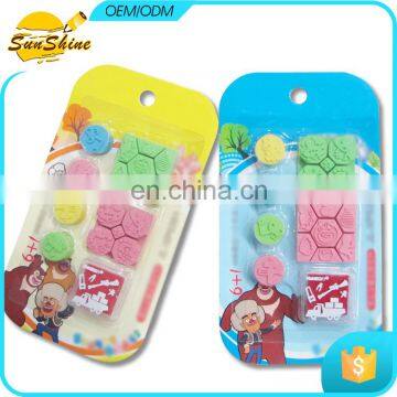 eraser and stamp set