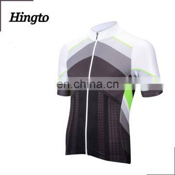 Men cycling clothing china manufacturer breathable mesh 100% polyexter fabric youth cycling jersey for team racing