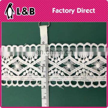 high quality new design polyester embroidery lace