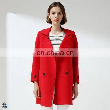 T-WC003 European Fashion Winter Fitted Woman Formal Coats