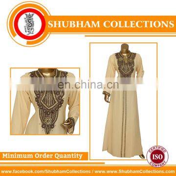 High Quality African Fancy Chiffon Kaftan Abaya