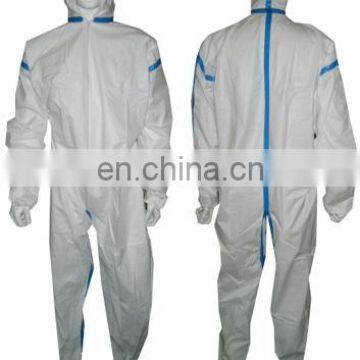 disposable microporous sf coverall for chemical protection