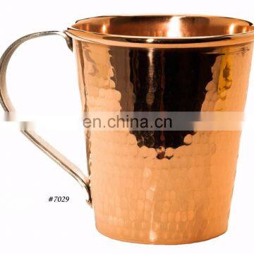 Handmade hammered Copper Mug manufacturer