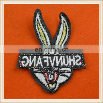 New Arrival Embroidery Applique/patc Ribbit Design Iron on Patch Custom for Garment photo-3