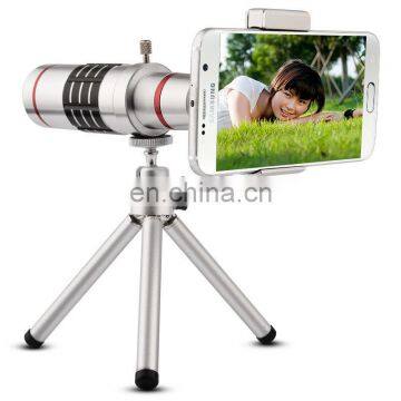 18X Mobile Phone Telescope Lens Cell Phone Additional Zoom Telephoto Lens For Samsung iphone