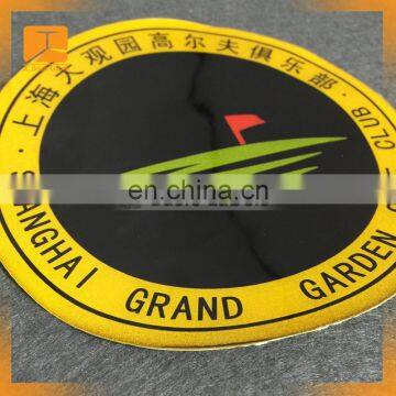 High Quality Custom Logo 3D Clear Epoxy Stickers,Personalized Silver Background 3D Dome Label Stickers photo-2