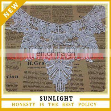 New fashion crochet cotton machine embroidery lace applique