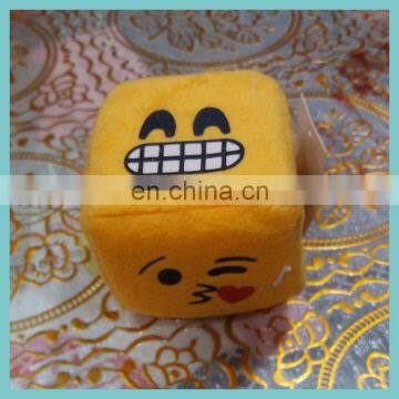 6cm Plush Emoji Dice Keychain photo-3