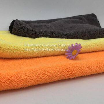 Solid Beautiful Design Coral Fleece Towel