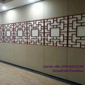 high quality mdf operable wall partition in philippine for showroom