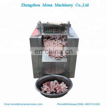 New design frozen chicken meat processing machine,automatic frozen chicken meat cutting machine