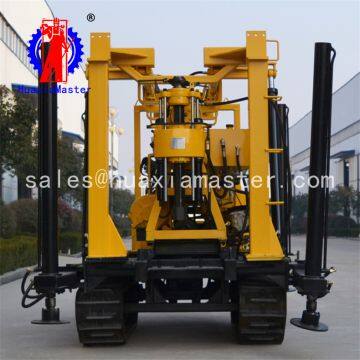 XYD-130 crawler hydraulic water well drilling rig/100m geological exploration rig/Easy to use and move