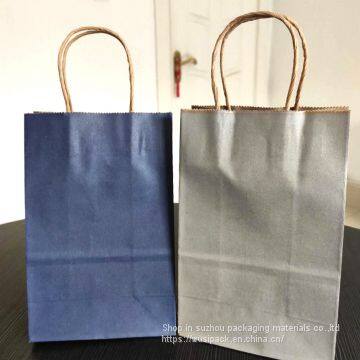 Supermarket Shopping Bags, Kraft Paper Bags General Packaging, Large, Medium and Small Multi-color photo-4