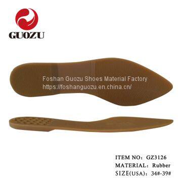 Soft Rubber Sole Lady Point Toe Sole photo-2