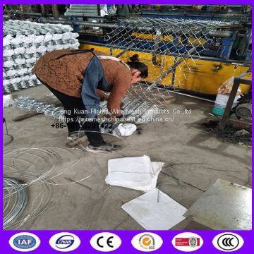 Low Cost Silver Color Iron Chain Link Mesh for Encircling Wasteland With High Recycling Value and Easy Installing photo-4