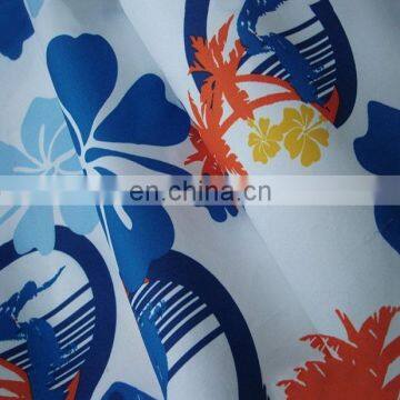 High quality printing peach skin fabric for Beach pants