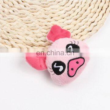 Cute Pet Play Chew Toys Animals Head Pet Toys Plush photo-2