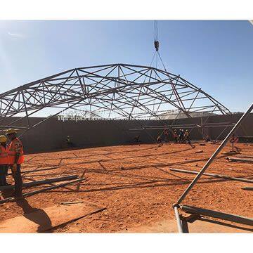 Long Span Space Frame Steel Structural Coal Storage photo-3