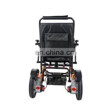 MY-R109 Medical Rehabilitation Therapy Supplies Cheapest Foldable Wheelchair Aluminum Alloy Electric Wheelchair Price photo-4